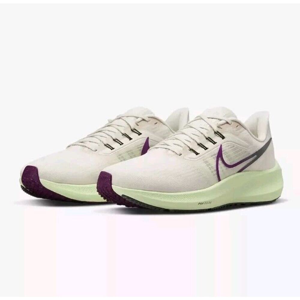 NIKE Air Zoom Pegasus 39 Running Shoes Mens 10‎ Light Orewood Plumb Purple